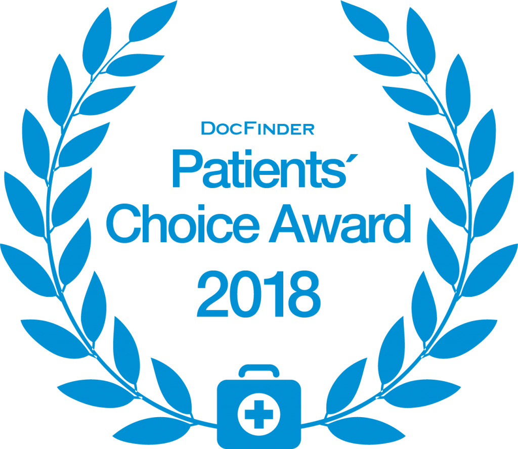 DocFinder Patient's Choice Award 2018